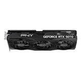 PNY NVIDIA GeForce RTX 5070 OC 12GB GDDR7 Graphics Card, 6144 CUDA Cores, 2160 MHz Core Clock, Triple Fan, 3x DisplayPorts / 1x HDMI Port