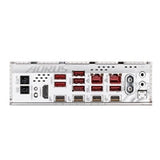 Gigabyte X870E AORUS MASTER X3D ICE AMD AM5 Socket Motherboard, ATX, 4x DDR5 Slots, 5x M.2 Sockets, Fitted I/O Shield, 10GbE LAN, Wi-Fi 7, 1x HDMI Port / 2x USB-C (USB4)