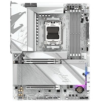 Gigabyte X870 AORUS ELITE X3D ICE AMD AM5 Socket Motherboard, ATX, 4x DDR5 Slots, 4x M.2 Socket, 5GbE LAN, WiFi 7, 1x HDMI Port / 2x USB-C (USB4)