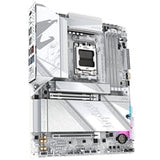 Gigabyte X870 AORUS ELITE X3D ICE AMD AM5 Socket Motherboard, ATX, 4x DDR5 Slots, 4x M.2 Socket, 5GbE LAN, WiFi 7, 1x HDMI Port / 2x USB-C (USB4)