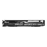 PNY NVIDIA GeForce RTX 5060 Ti DUAL OC 8GB GDDR7 Graphics Card, 4608 CUDA Cores, 2407MHz Core Clock, Dual Fan, 3 x DisplayPort / 1x HDMI Port