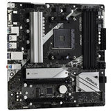 ASRock A520M PRO4 Super Alloy AMD AM4 Socket Motherboard, Micro-ATX, 4x DDR4 Slots, 1x M.2 Socket, GbE LAN, 1x D-Sub / 1x DisplayPort / 1x HDMI Port