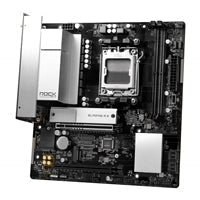 ASRock B850M Rock WiFi AMD AM5 Socket Motherboard, Micro-ATX, 2x DDR5 Slots, 2x M.2 Socket, Fitted I/O Shield, 2.5GbE LAN, Wi-Fi 6E, 1x DisplayPort / 1x HDMI Port