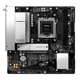 ASRock B850M Rock WiFi AMD AM5 Socket Motherboard, Micro-ATX, 2x DDR5 Slots, 2x M.2 Socket, Fitted I/O Shield, 2.5GbE LAN, Wi-Fi 6E, 1x DisplayPort / 1x HDMI Port