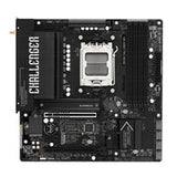 ASRock B850M Challenger WiFi AMD AM5 Socket Motherboard, Micro-ATX, 4x DDR5 Slots, 2x M.2 Socket, Fitted I/O Shield, 2.5GbE LAN, Wi-Fi 7, 1x HDMI Port