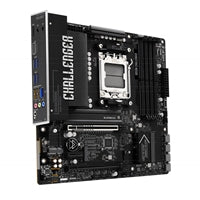 ASRock B850M Challenger AMD AM5 Socket Motherboard, Micro-ATX, 4x DDR5 Slots, 2x M.2 Socket, Fitted I/O Shield, 2.5GbE LAN, 1x HDMI Port