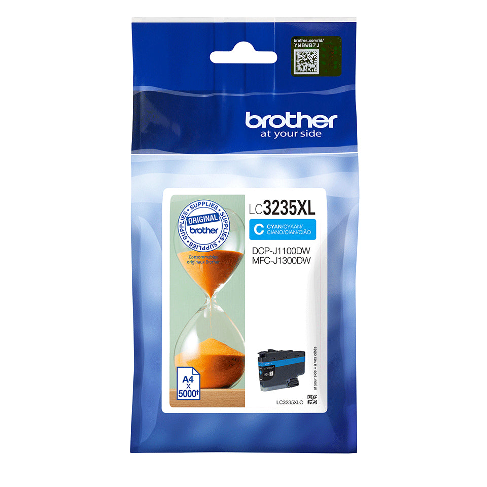 Brother LC3235XLC ink cartridge 1 pc(s) Original High (XL) Yield Cyan