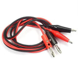 4mm Banana Plug to Crocodile Clip Test Lead Set