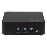 MSI Cubi NUC AI 1UMG Intel Core Ultra 7 155H (14th Gen - Core Ultra Series 1), Barebone, NUC, SFF, Mini Computer, HTPC, (NO RAM, NO Storage, NO OS), Intel Graphics/DDR5/Dual ThunderBolt 4/Dual HDMI/Dual LAN/WiFi 6E/BT 5.3/VESA - NUC AI 1UMG i7 155H BB