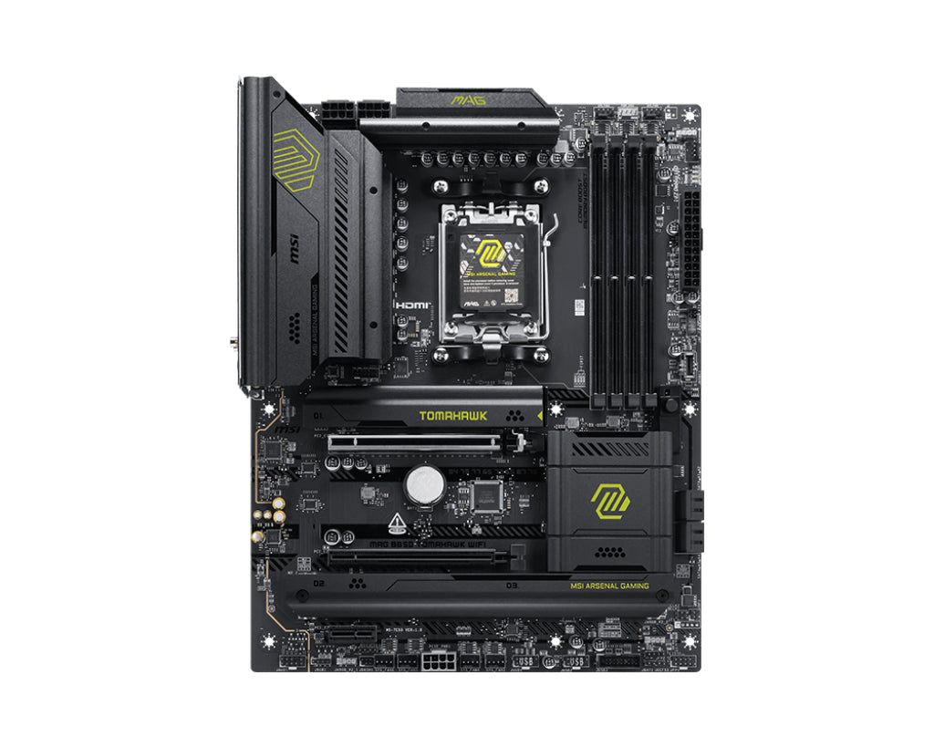 MSI MAG B850 TOMAHAWK WIFI motherboard AMD B850 Socket AM5 ATX