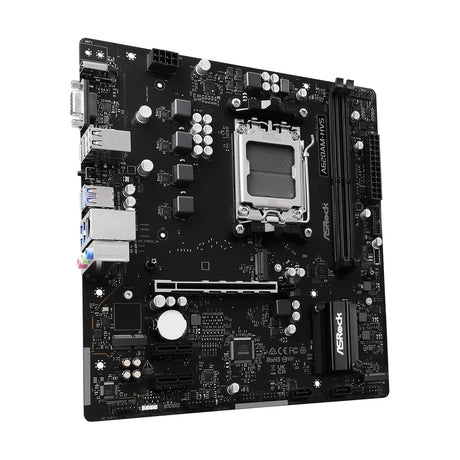 ASRock A620AM-HVS AMD AM5 Socket Motherboard, Micro-ATX, 2x DDR5 Slots, 2x M.2 Socket, GbE LAN, 1x D-Sub / 1x HDMI Port