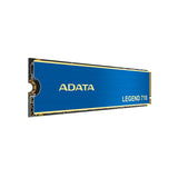 Adata Legend 710 (ALEG-710-256GCS) 256GB NVMe SSD, M.2 Interface, PCIe Gen3, 2280, Read 2100MB/s, Write 1600MB/s, Heatsink, 3 Year Warranty