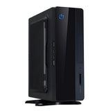 CIT MTX-007B Mini ITX Case 180W PSU Black Interior VESA Mountable