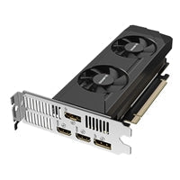 Gigabyte NVIDIA GeForce RTX 3050 OC Low Profile 6GB GDDR6 Graphics Card, 2304 CUDA Cores, 1477 MHz Core Clock, Dual Fan, 2x DisplayPorts / 2x HDMI Ports