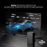 Lindy 36474 5m HDMI (M) 2.0 High Speed Black Line 4096x2160@60Hz Cable with Ethernet - Black