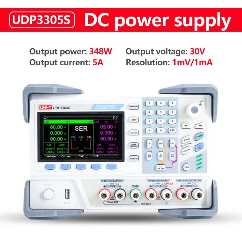 UNI-T UDP3305-E Programmable Adjustable DC Power Supply