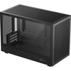DeepCool CH260 Micro-ATX Case, High-Airflow Compact PC Case with Tempered Glass Panel, USB-C Port, Supports 360mm Radiator, ATX PSU, Black