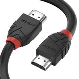 Lindy 36771 1M HDMI (M) 2.1 Ultra High Speed Black Line 7680x4320@60Hz Cable - Black