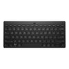 HP 355 Compact Multi-Device Keyboard, Bluetooth Wireless, Pair up to 3 Devices, Up To 2 Year Battery Life, Qwerty UK English Layout, Black
