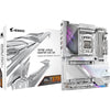 Gigabyte X870E AORUS MASTER X3D ICE AMD AM5 Socket Motherboard, ATX, 4x DDR5 Slots, 5x M.2 Sockets, Fitted I/O Shield, 10GbE LAN, Wi-Fi 7, 1x HDMI Port / 2x USB-C (USB4)