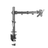 piXL Desk-Mounted Fully-Adjustable Single Monitor Arm for Screens up to 32 inch with VESA Mount & Built-In Cable Management